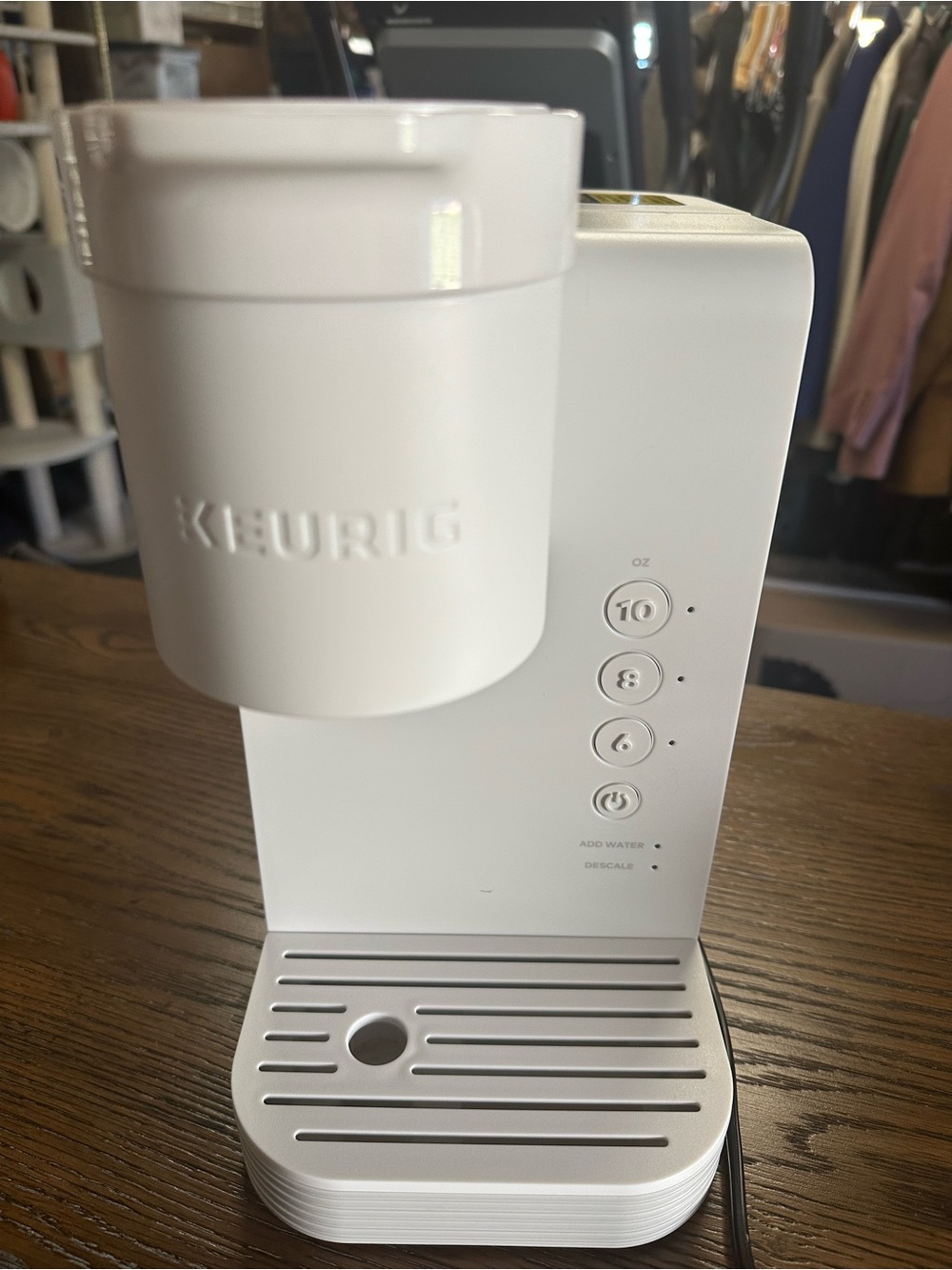 Keurig Single-Serve Coffee Maker in White